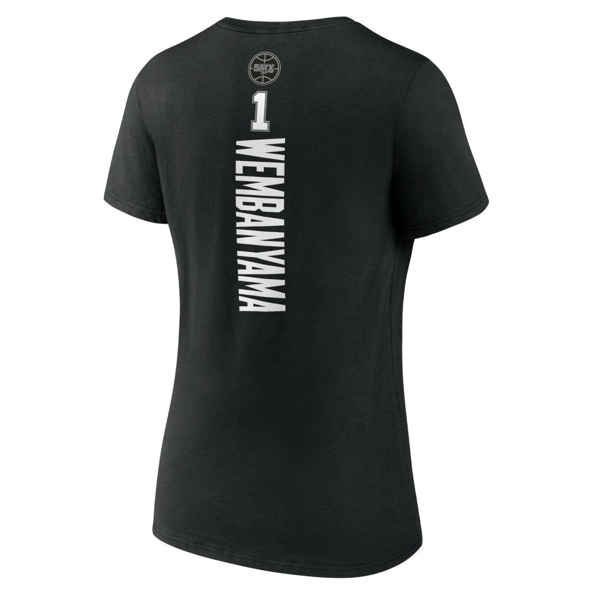 Victor Wembanyama San Antonio Spurs Women's Playmaker Name & Number V-Neck T-Shirt - Black for sale