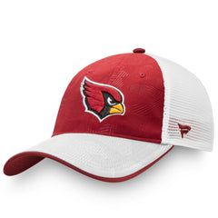 Arizona Cardinals Iconic Defender Trucker Adjustable Hat - Cardinal/White outlet