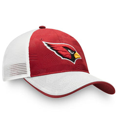 Arizona Cardinals Iconic Defender Trucker Adjustable Hat - Cardinal/White outlet