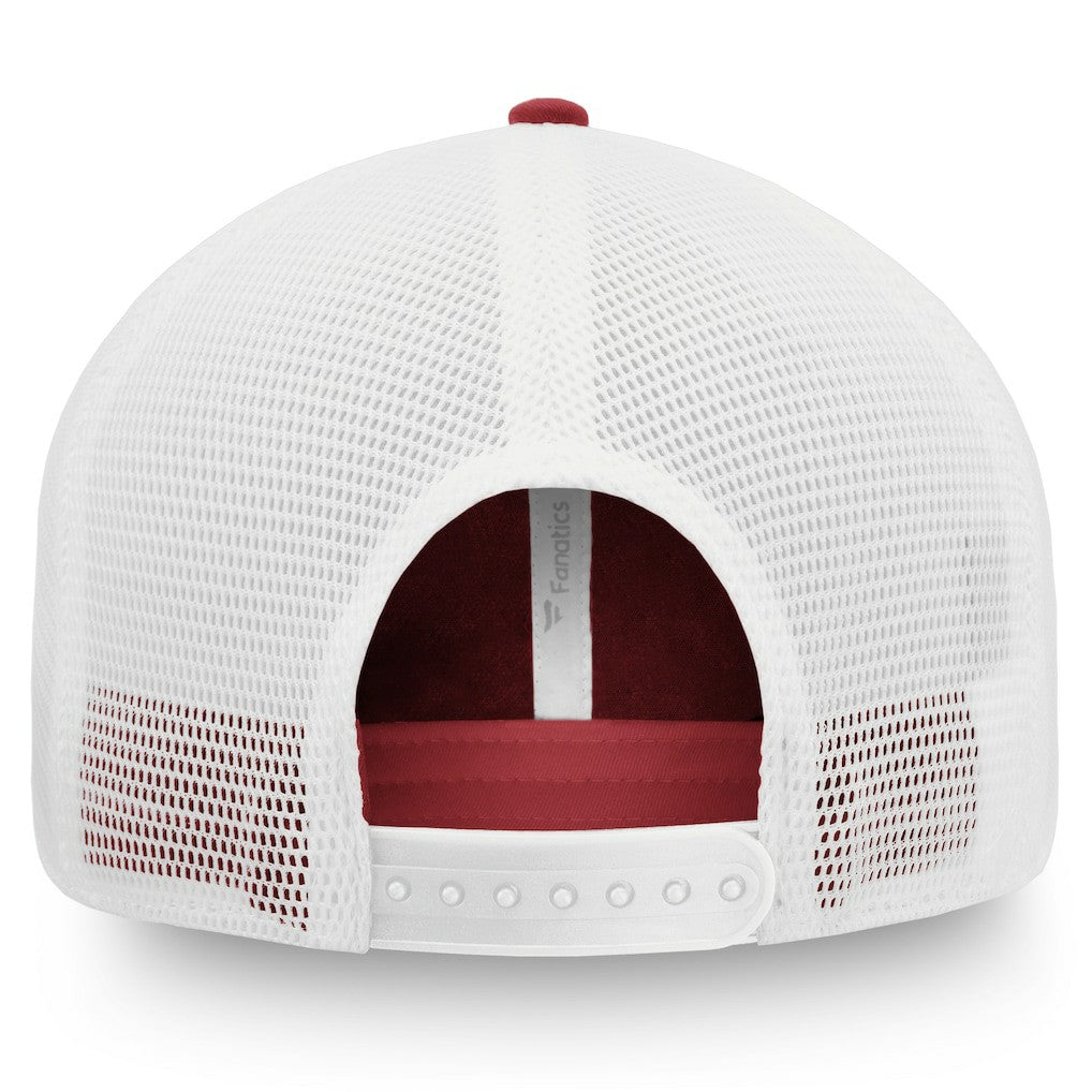 Arizona Cardinals Iconic Defender Trucker Adjustable Hat - Cardinal/White outlet