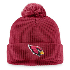 Arizona Cardinals Women's Cuffed Knit Hat with Pom - Cardinal sale