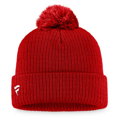 Tampa Bay Buccaneers Women's Cuffed Knit Hat with Pom - Red cheap