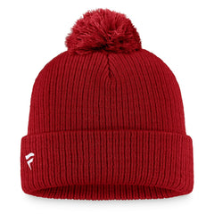Arizona Cardinals Women's Logo Cuffed Knit Hat with Pom - Cardinal online
