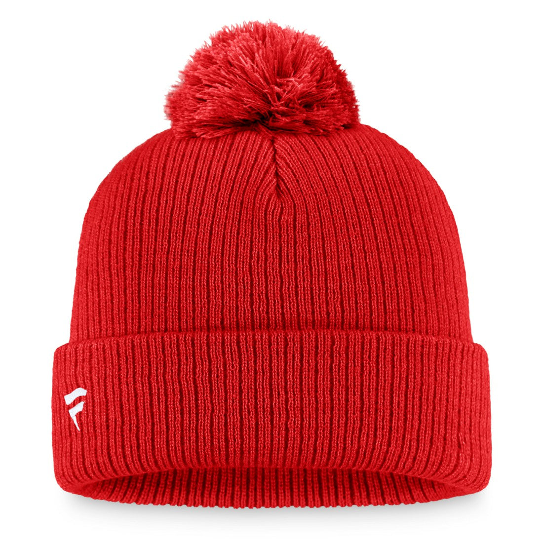 Tampa Bay Buccaneers Women's Logo Cuffed Knit Hat with Pom - Cardinal discount