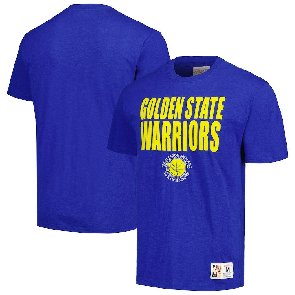 Golden State Warriors Hardwood Classics Legendary Slub T-Shirt sale - Royal | Mitchell & Ness outlet