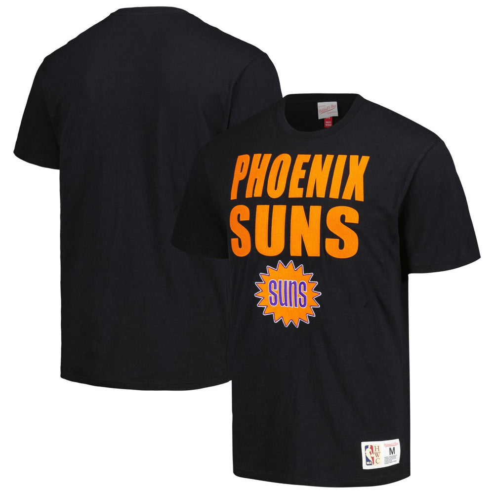 Phoenix Suns Hardwood Classics Legendary Slub T-Shirt - Black | Mitchell & Ness outlet