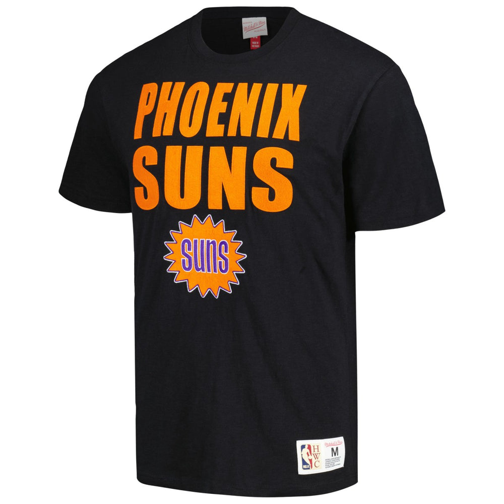 Phoenix Suns Hardwood Classics Legendary Slub T-Shirt - Black | Mitchell & Ness outlet