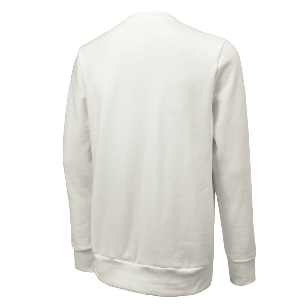 Atlanta Falcons Majestic Threads Unisex Sundays Block Letter Crewneck Pullover Sweatshirt - White discount