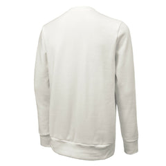 Atlanta Falcons Majestic Threads Unisex Sundays Block Letter Crewneck Pullover Sweatshirt - White discount