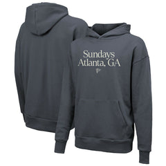 Atlanta Falcons Majestic Threads Unisex Sundays Pullover Hoodie - Gray discount