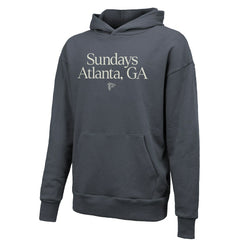 Atlanta Falcons Majestic Threads Unisex Sundays Pullover Hoodie - Gray discount