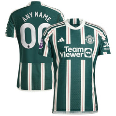 Manchester United 2023/24 Away Custom Jersey - Green | Adidas outlet