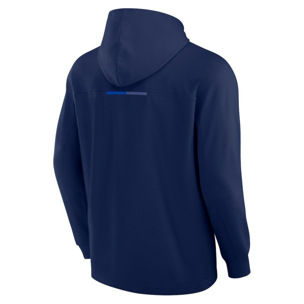 Tampa Bay Lightning Fanatics Elements Lightweight Tri-Blend Fleece Hoodie Navy