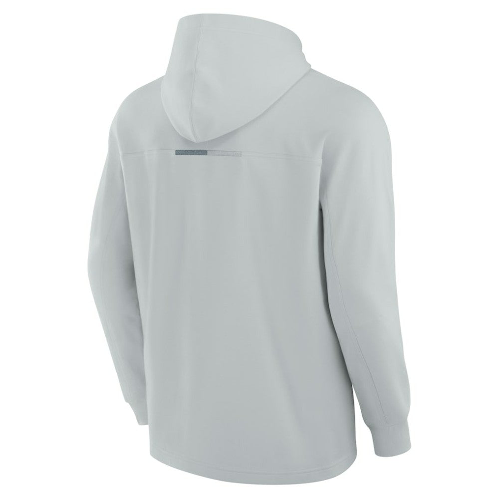 Pittsburgh Penguins Fanatics Elements Lightweight Tri-Blend Fleece Hoodie Gray