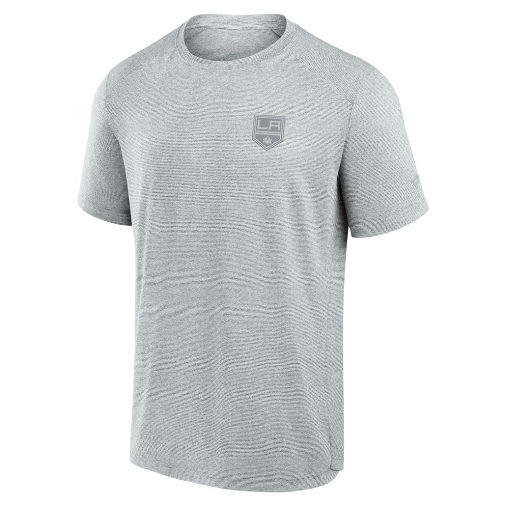 Los Angeles Kings Fanatics Front Office Tech T-Shirt Gray