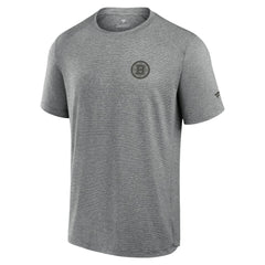 Boston Bruins Fanatics Front Office Tech T-Shirt Black