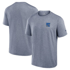 New York Rangers Fanatics Front Office Tech T-Shirt Navy
