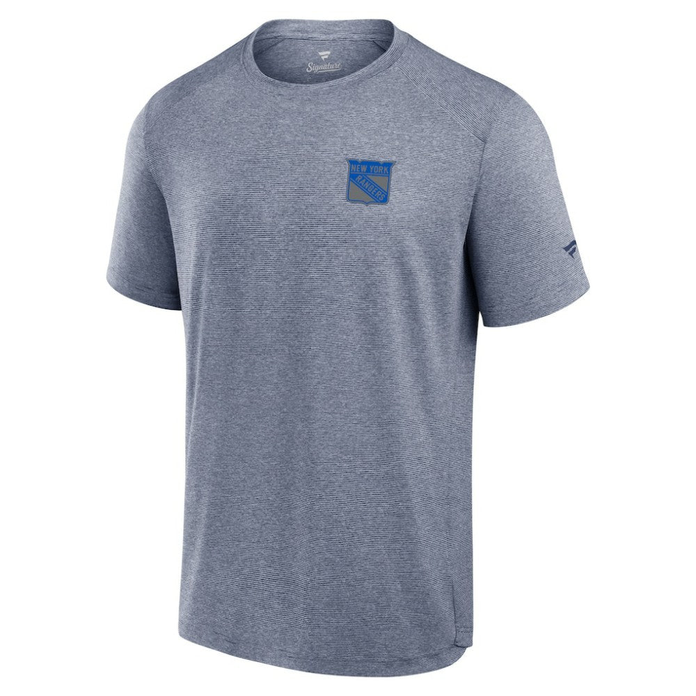 New York Rangers Fanatics Front Office Tech T-Shirt Navy