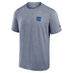 New York Rangers Fanatics Front Office Tech T-Shirt Navy