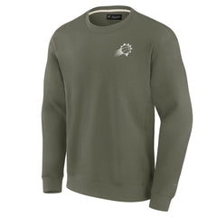 Phoenix Suns Unisex Elements Super Soft Fleece Pullover Sweatshirt - Olive | Fanatics outlet