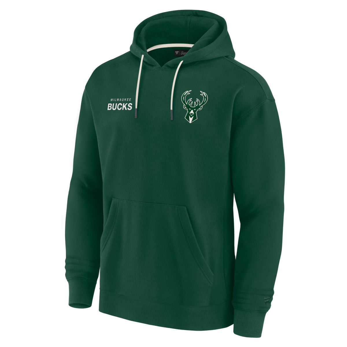 Milwaukee Bucks Unisex Elements Super Soft Fleece Pullover Hoodie - Hunter Green | Fanatics for sale