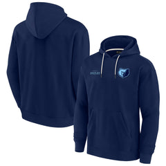 Memphis Grizzlies Unisex Elements Super Soft Fleece Pullover Hoodie - Navy | Fanatics online