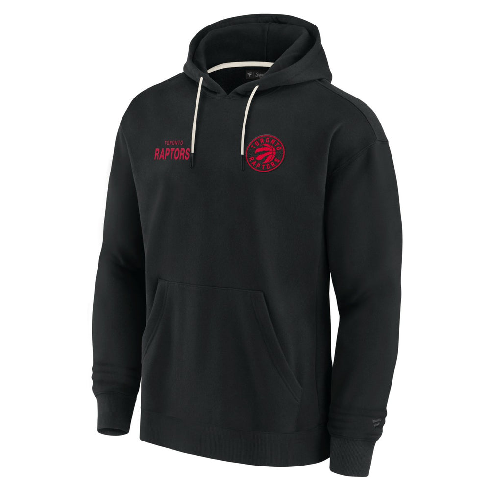 Toronto Raptors Unisex Elements Super Soft Fleece Pullover Hoodie - Black | Fanatics online