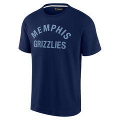 Memphis Grizzlies Unisex Elements Super Soft Short Sleeve T-Shirt - Navy | Fanatics cheap