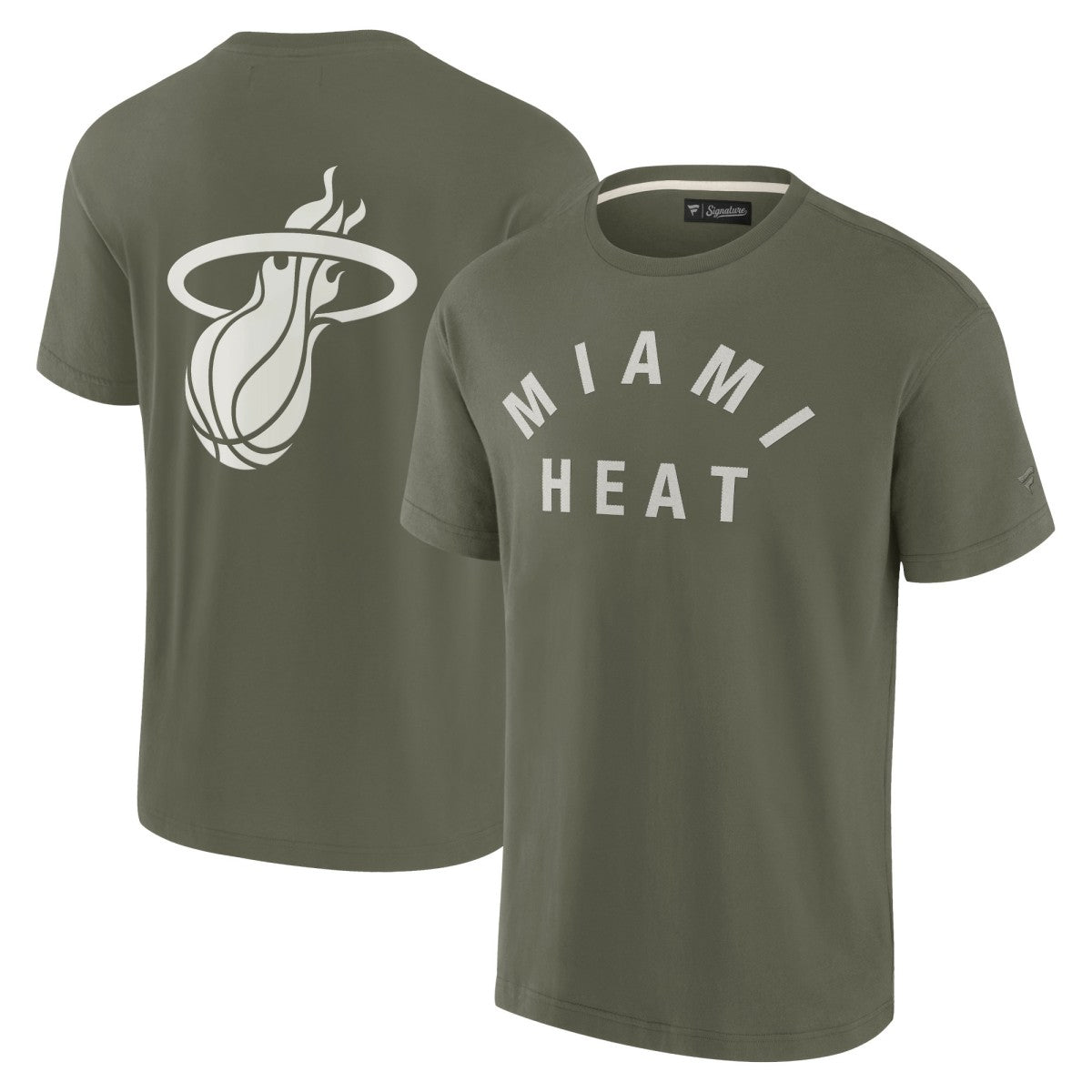 Miami Heat Unisex Elements Super Soft Short Sleeve T-Shirt - Olive | Fanatics for sale