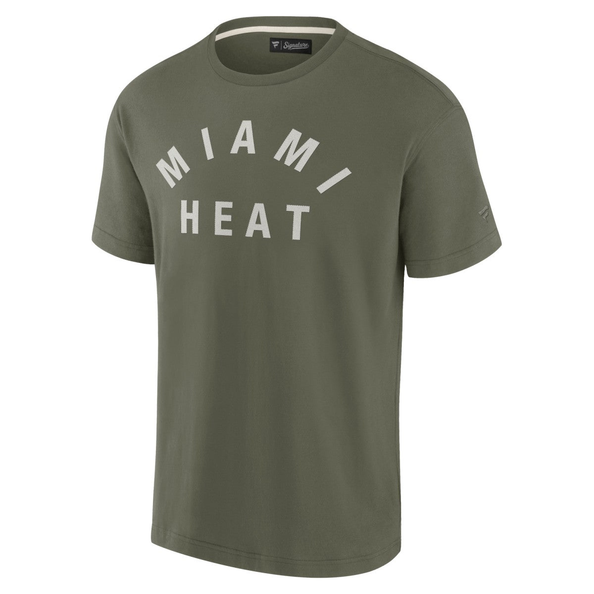 Miami Heat Unisex Elements Super Soft Short Sleeve T-Shirt - Olive | Fanatics for sale