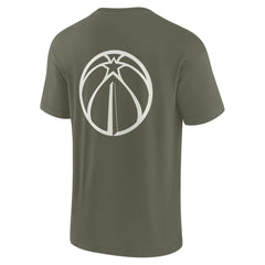 Washington Wizards Unisex Elements Super Soft Short Sleeve T-Shirt - Olive | Fanatics discount