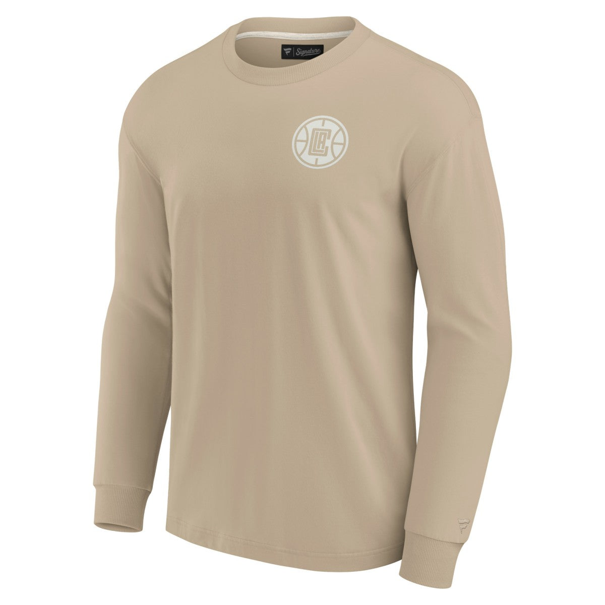 LA Clippers Unisex Elements Super Soft Long Sleeve T-Shirt - Khaki | Fanatics for sale