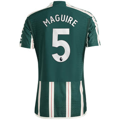 Harry Maguire Manchester United 2023/24 Away Player Jersey - Green | Adidas shop