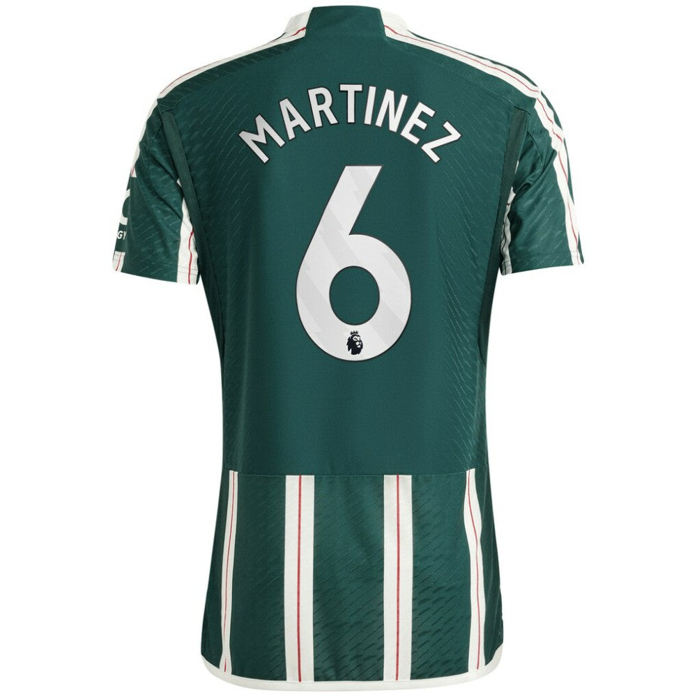 Lisandro Martínez Manchester United 2023/24 Away Player Jersey - Green | Adidas for sale