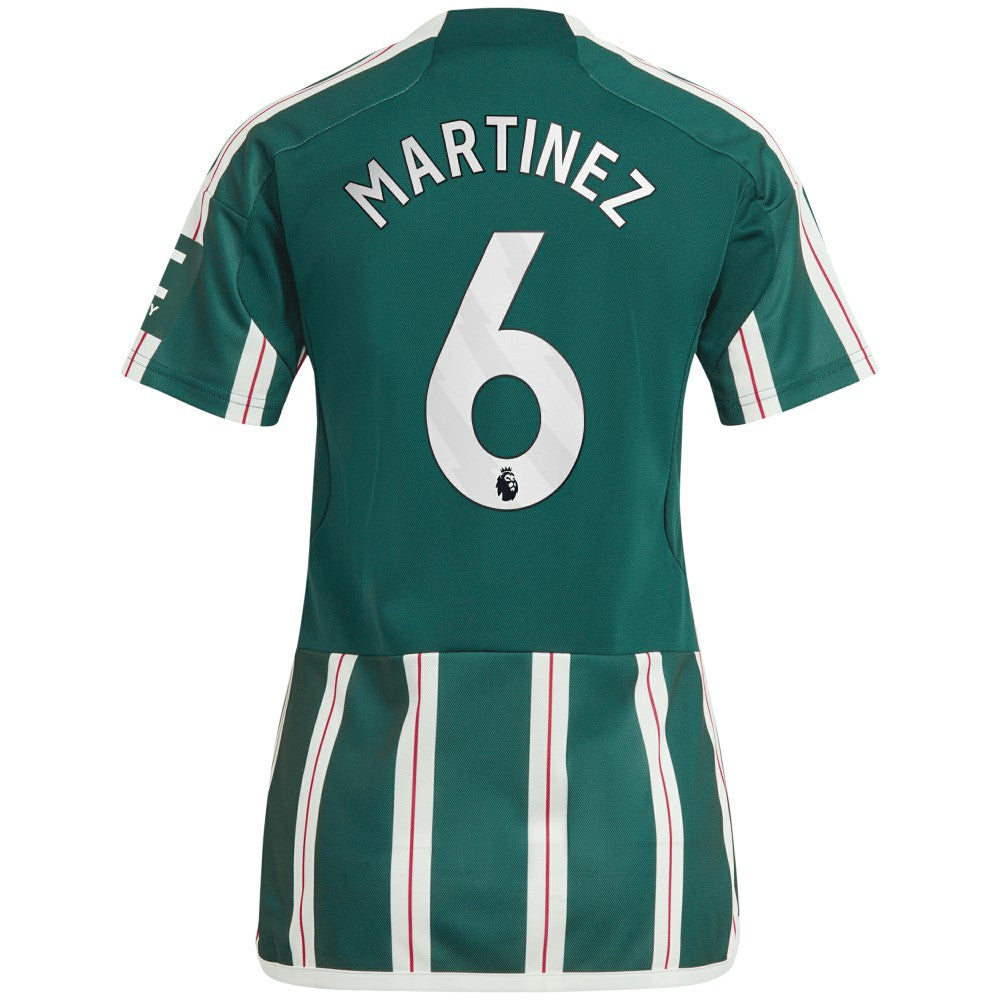 Lisandro Martínez Manchester United Women's 2023/24 Away Replica Player Jersey - Green | Adidas outlet