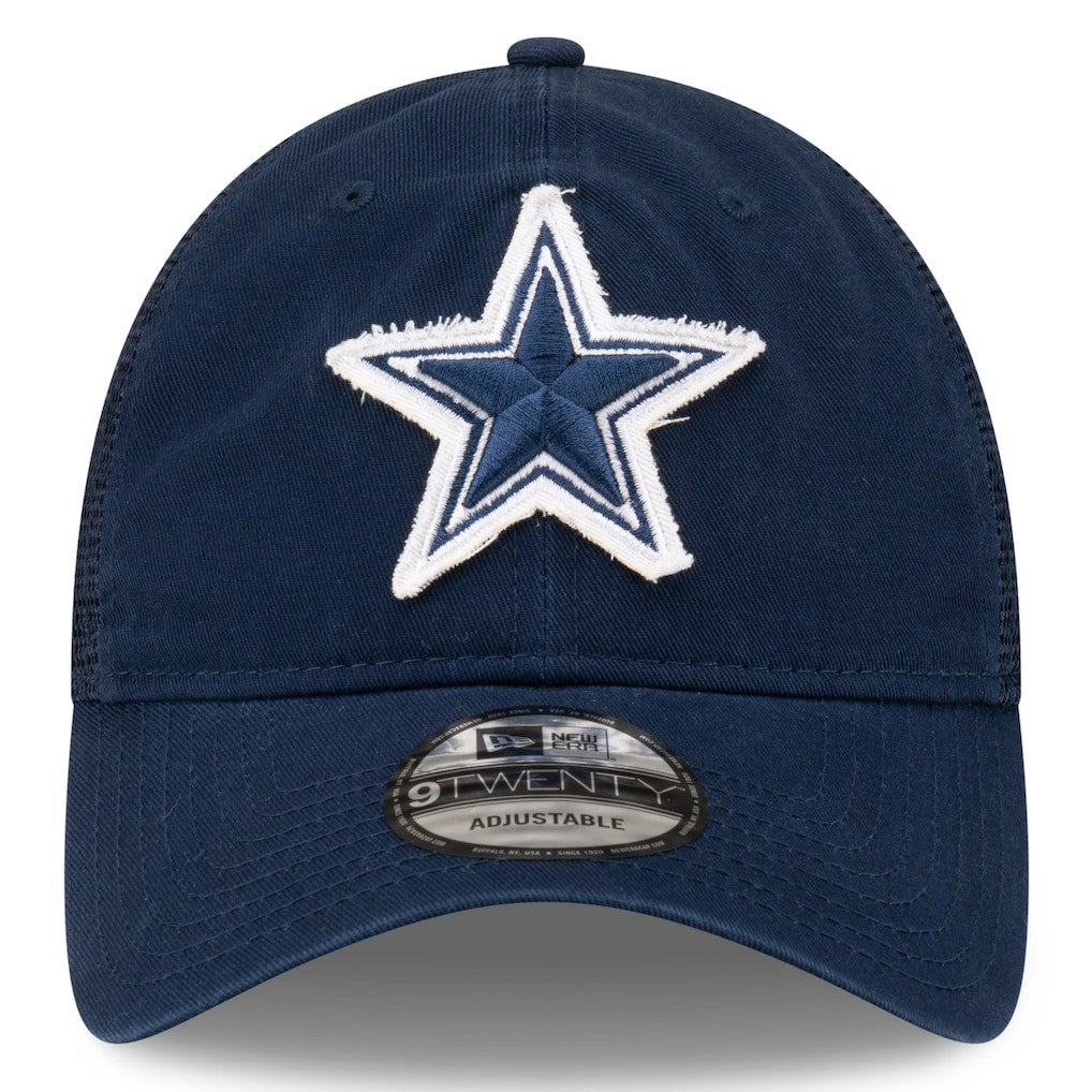 Dallas Cowboys New Era Game Day 9TWENTY Adjustable Trucker Hat - Navy on sale