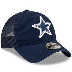 Dallas Cowboys New Era Game Day 9TWENTY Adjustable Trucker Hat - Navy on sale