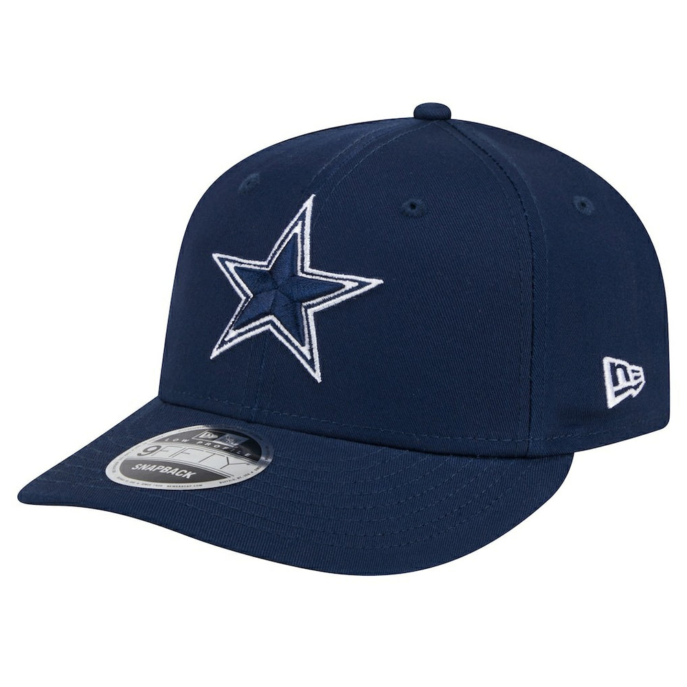 Dallas Cowboys New Era Main Low Profile 9FIFTY Snapback Hat - Navy online
