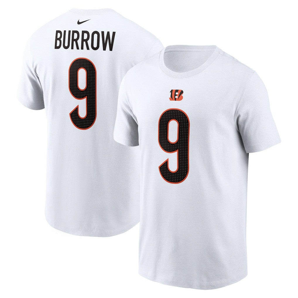 Joe Burrow Cincinnati Bengals Player Name & Number T-Shirt - White | Nike online