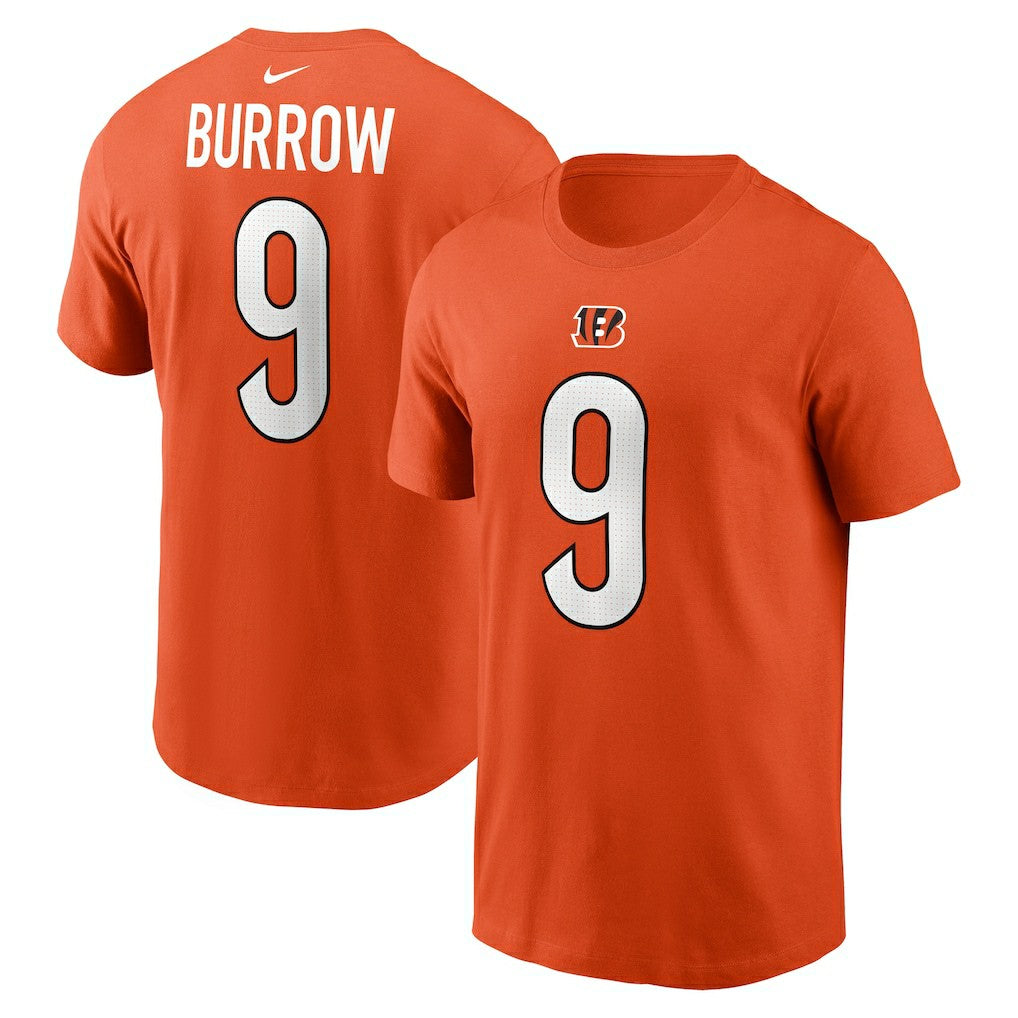Joe Burrow Cincinnati Bengals Player Name & Number T-Shirt - Orange | Nike sale