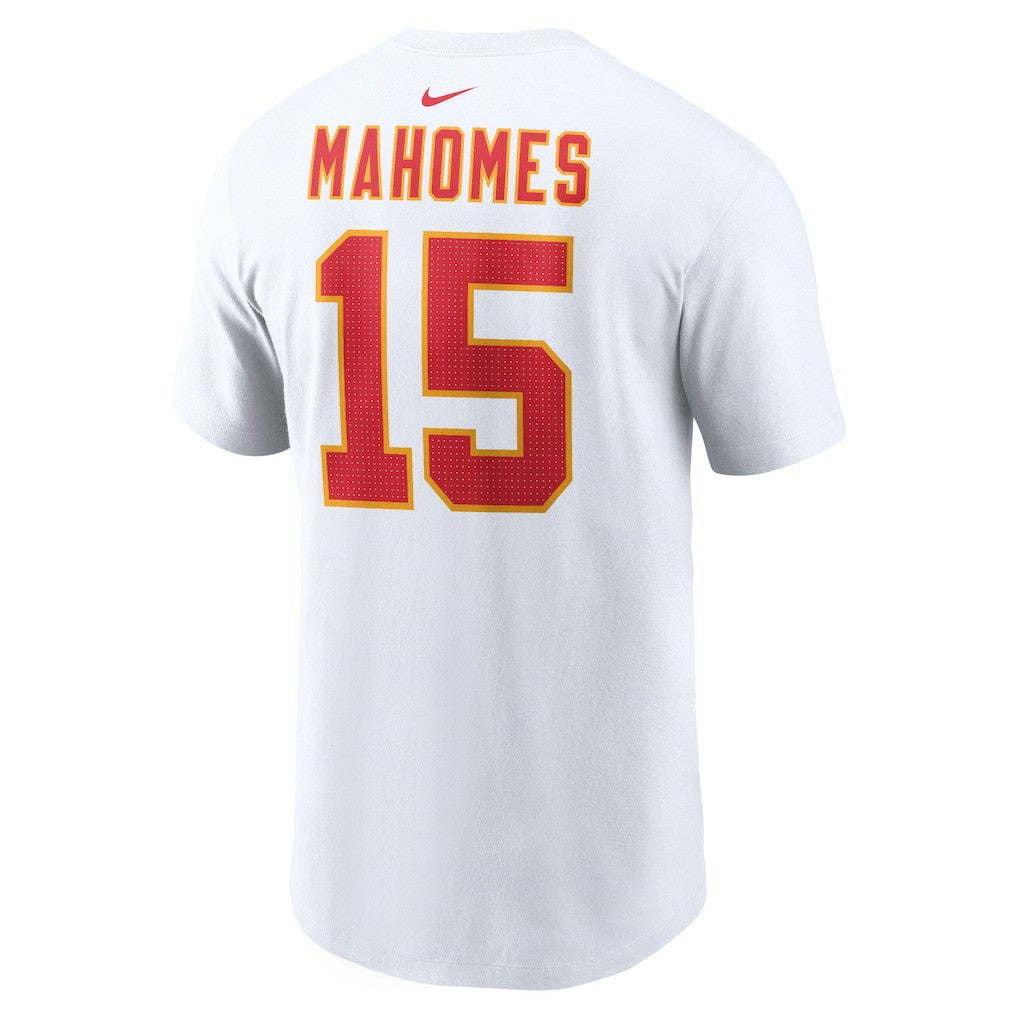 Patrick Mahomes Kansas City Chiefs Player Name & Number T-Shirt - White | Nike online