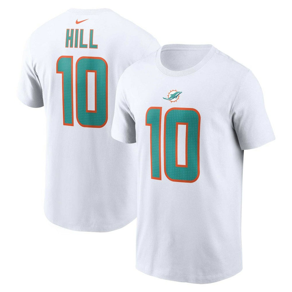 Tyreek Hill Miami Dolphins Player Name & Number T-Shirt - White | Nike sale