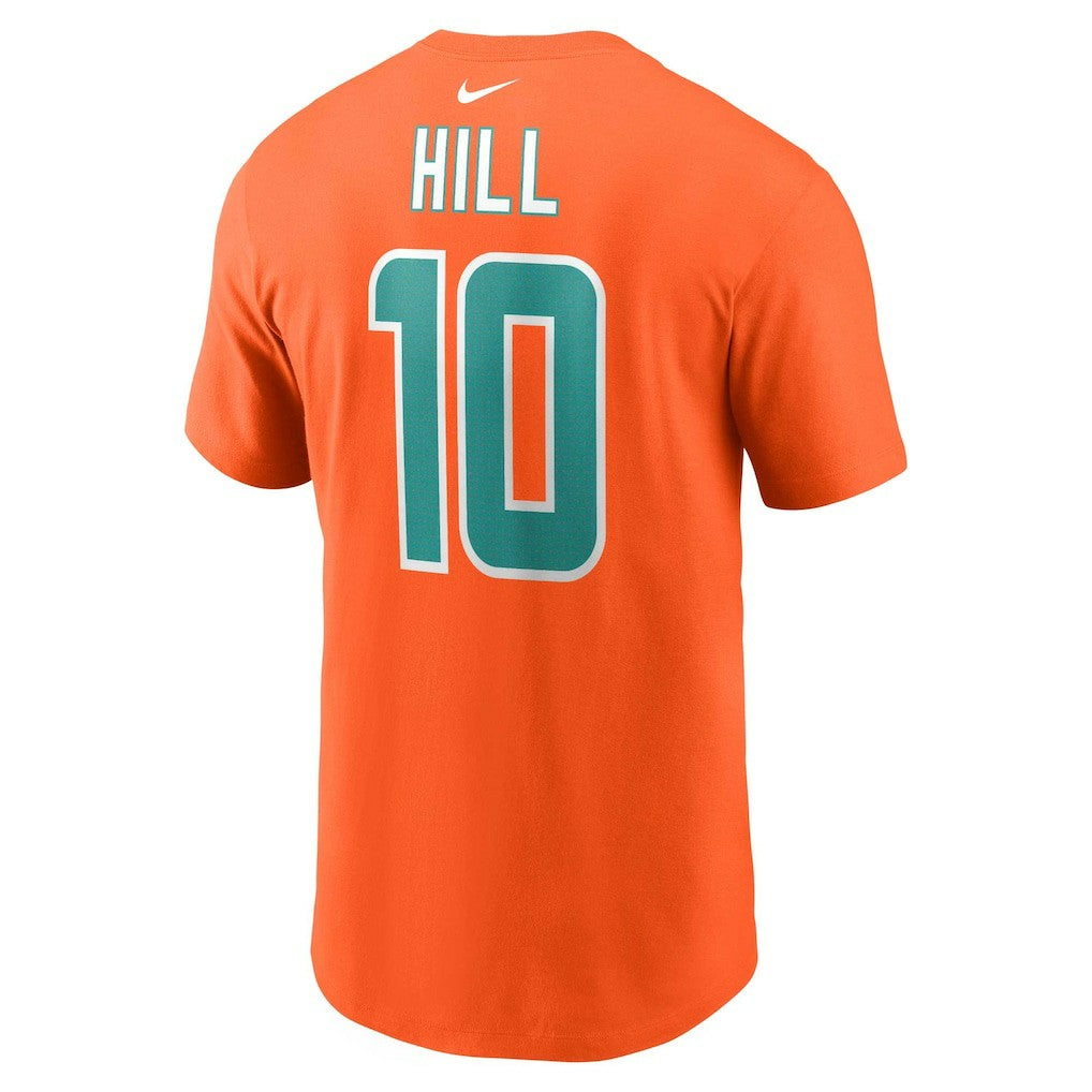 Tyreek Hill Miami Dolphins Player Name & Number T-Shirt - Orange | Nike sale