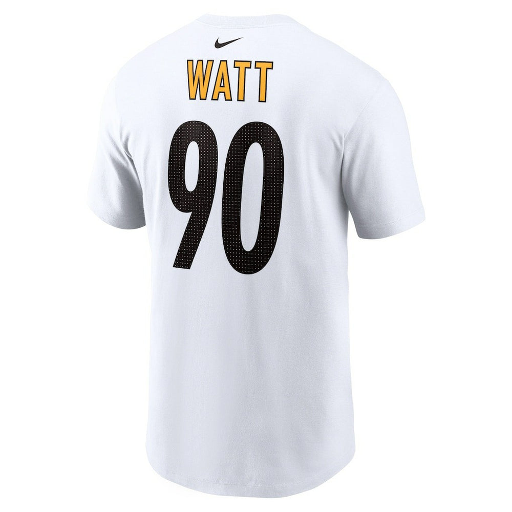 T.J. Watt Pittsburgh Steelers Player Name & Number T-Shirt - White | Nike sale