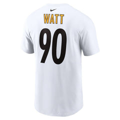 T.J. Watt Pittsburgh Steelers Player Name & Number T-Shirt - White | Nike sale