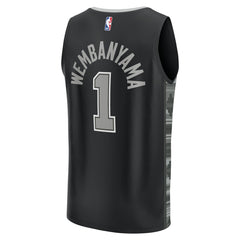 Victor Wembanyama San Antonio Spurs Fast Break Player Jersey - Statement Edition - Black | Fanatics cheap