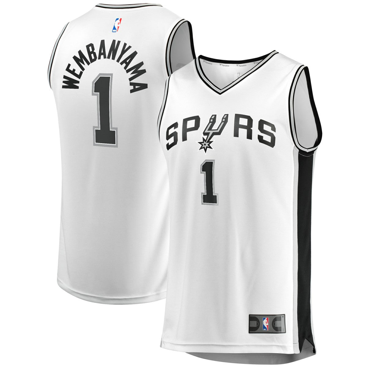 Victor Wembanyama San Antonio Spurs Youth Fast Break Player Jersey - Association Edition - White | Fanatics outlet