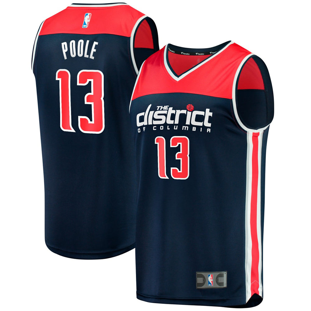Jordan Poole Washington Wizards Youth Fast Break Player Jersey - Statement Edition - Navy | Fanatics outlet