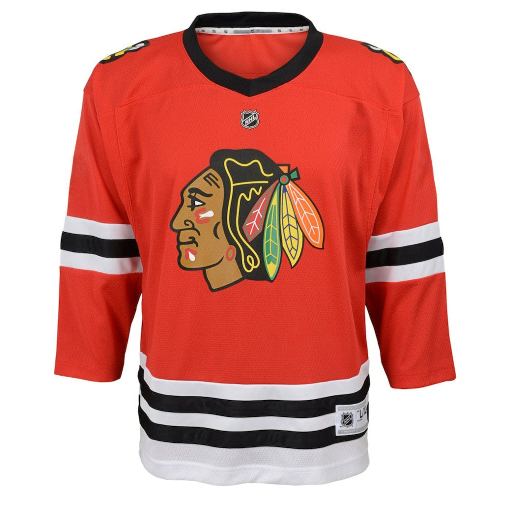 Connor Bedard Chicago Blackhawks Youth Home Replica Player Jersey Red