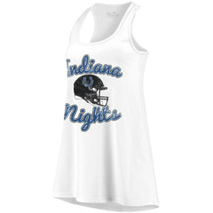 Indianapolis Colts Majestic Threads Women's Indiana Nights Alternate Racerback Tank Top - White discount